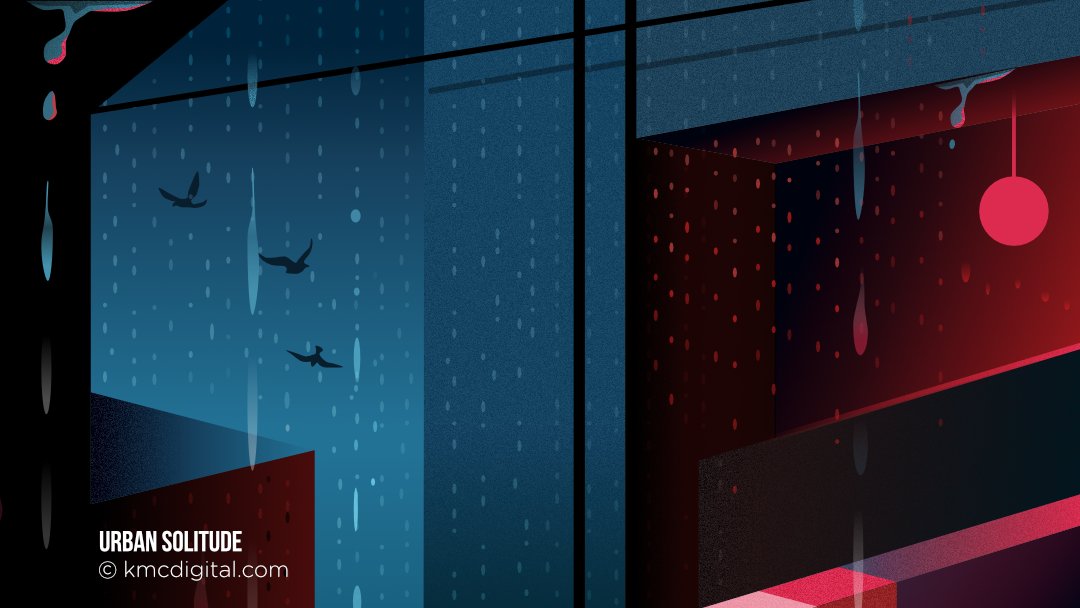 kmcdigital's tweet photo. Urban solitude https://t.co/bnHWcVrZTH  #illustration #lockdown #lockdownuk https://t.co/zxSyMcCams