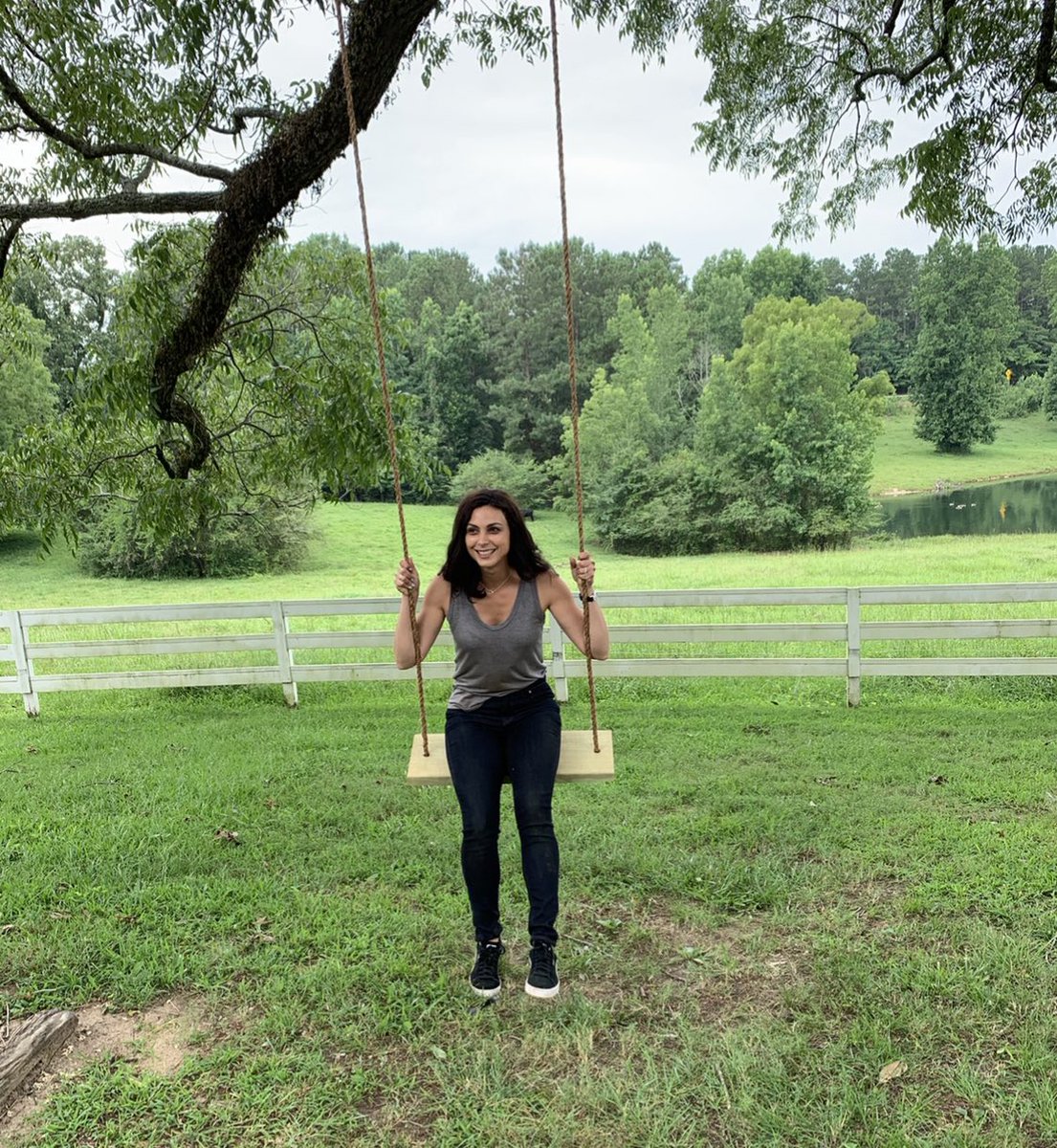 missmorenab's tweet photo. Today’s adventure... walking to the swing 🌱 https://t.co/jJfKK6dUNG