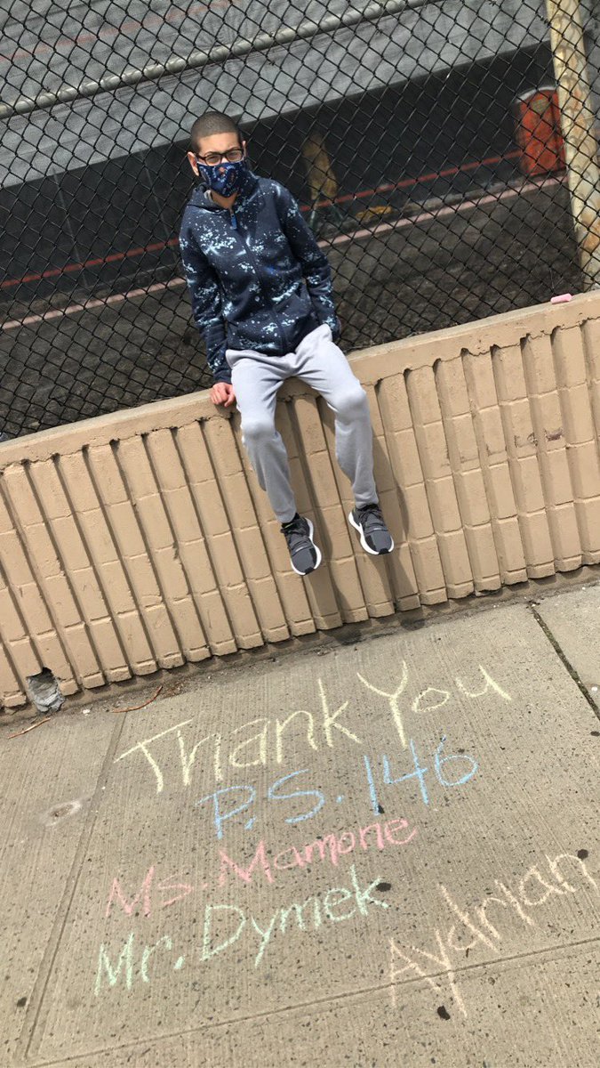 mrscapo819's tweet photo. So nice to see messages for our teachers! #weloveps146m #staystrong #alonetogether #D4rocks @aestrel3 https://t.co/aCuZYmr2lC