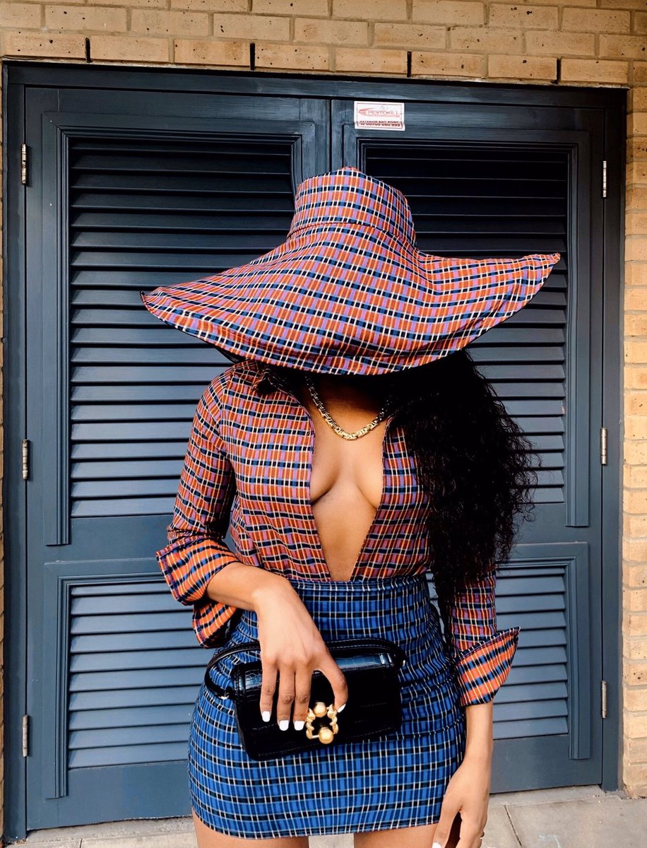JustNickii's tweet photo. Lockdown when bae is fashion designer &amp; he needs a model 🥴 He made this whole outfit last night 😍 https://t.co/4UylGjNEcR