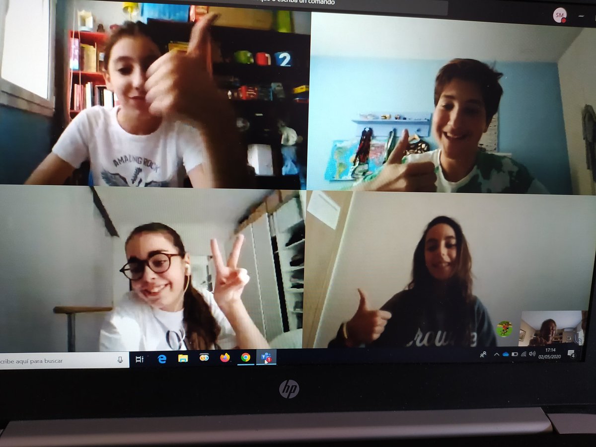 SusannaTuset's tweet photo. Tarda de trobada #RoboCorTeam 💙
Hem estat veient #FIRSTVirtualShowcase
Hem parlat del passat, present i futur, hem compartit emocions i hem rigut, hem rigut molt!🤣
Felicitem a @AldeatronRobtix finalistes a la #GlobalInnovationAward 🔝
#Flldesdecasa #morethanrobots
@FLLSpain https://t.co/wuNTpqnmaL
