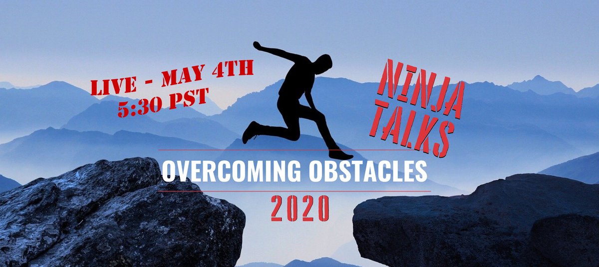 veniceweed's tweet photo. Check out NINJA TALKS on FB live Monday May 4th. at 5:30p pst.  Meet some of the best Ninjas in the world. Learn more on the Ninjas Overcoming Obstacles FB group.  #Ninjatalks, #Jessiegraff, #NinjaWarrior, https://t.co/gOcLub4BjP