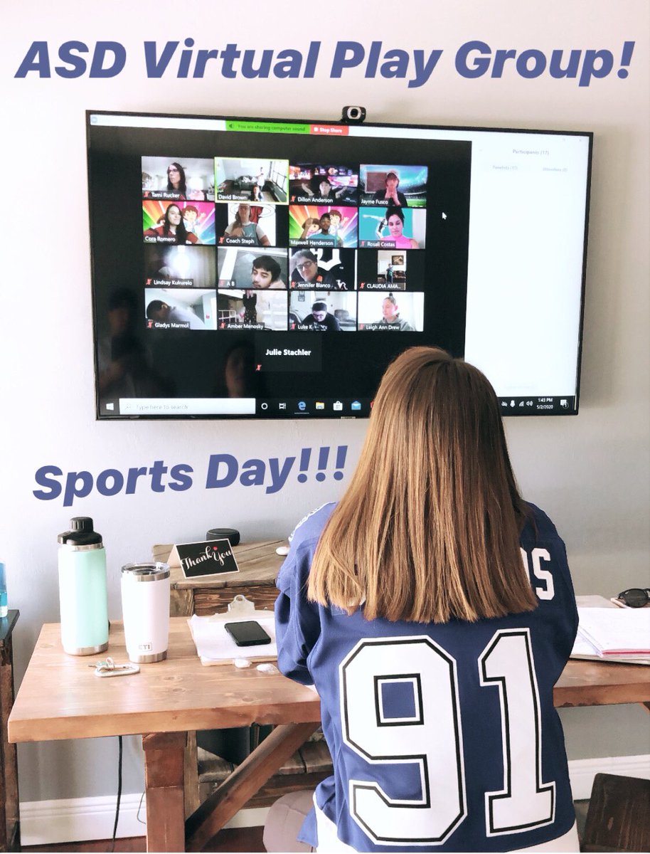 FI_Inc's tweet photo. Our kids having a great time today at ASD Virtual Play Group! #SWFL #Autism #AutismSupport #DistanceFun https://t.co/ozfk1irkbP