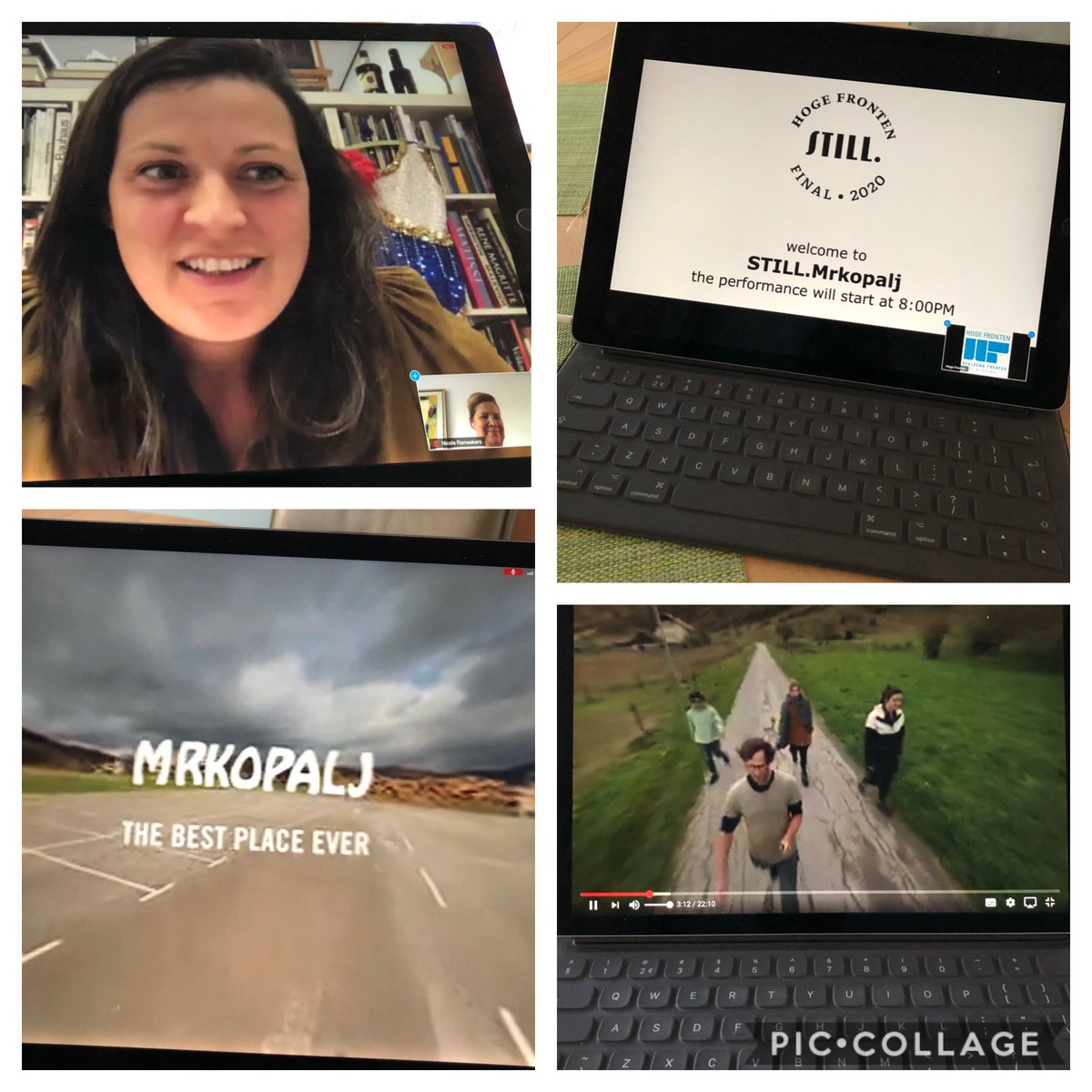 NicoleRamaekers's tweet photo. Vandaag première van
“Mrkopalj, the best place ever” 
Een performance door @hogefronten die vanwege de huidige situatie op afstand &amp; virtuele getoond werd. 
Bijzonder om dit met n gemengd Kroatische &amp; Nederlandse publiek mee te mogen maken. 
Info op:
https://t.co/DxMCwm5jZm https://t.co/42oRj6smOE