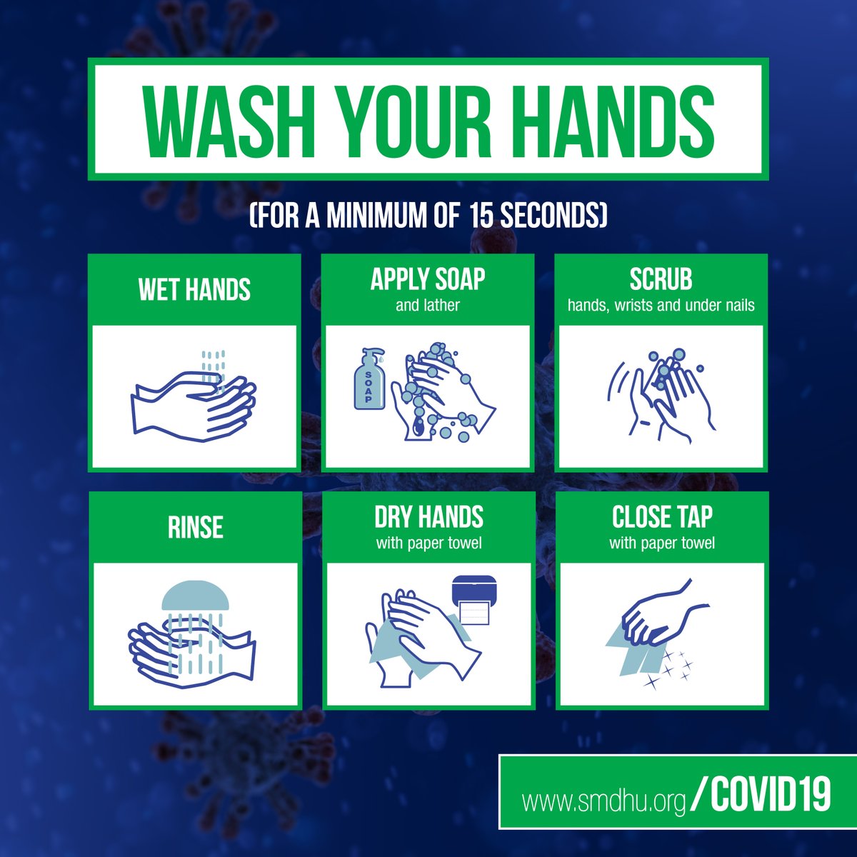 SMDhealthunit's tweet image. We do not recommend wearing gloves when you are out in the community shopping because they can get contaminated and spread the virus to yourself or others. #Washyourhands before you go, use hand sanitizer while you are out and #washyourhands when you get back home.