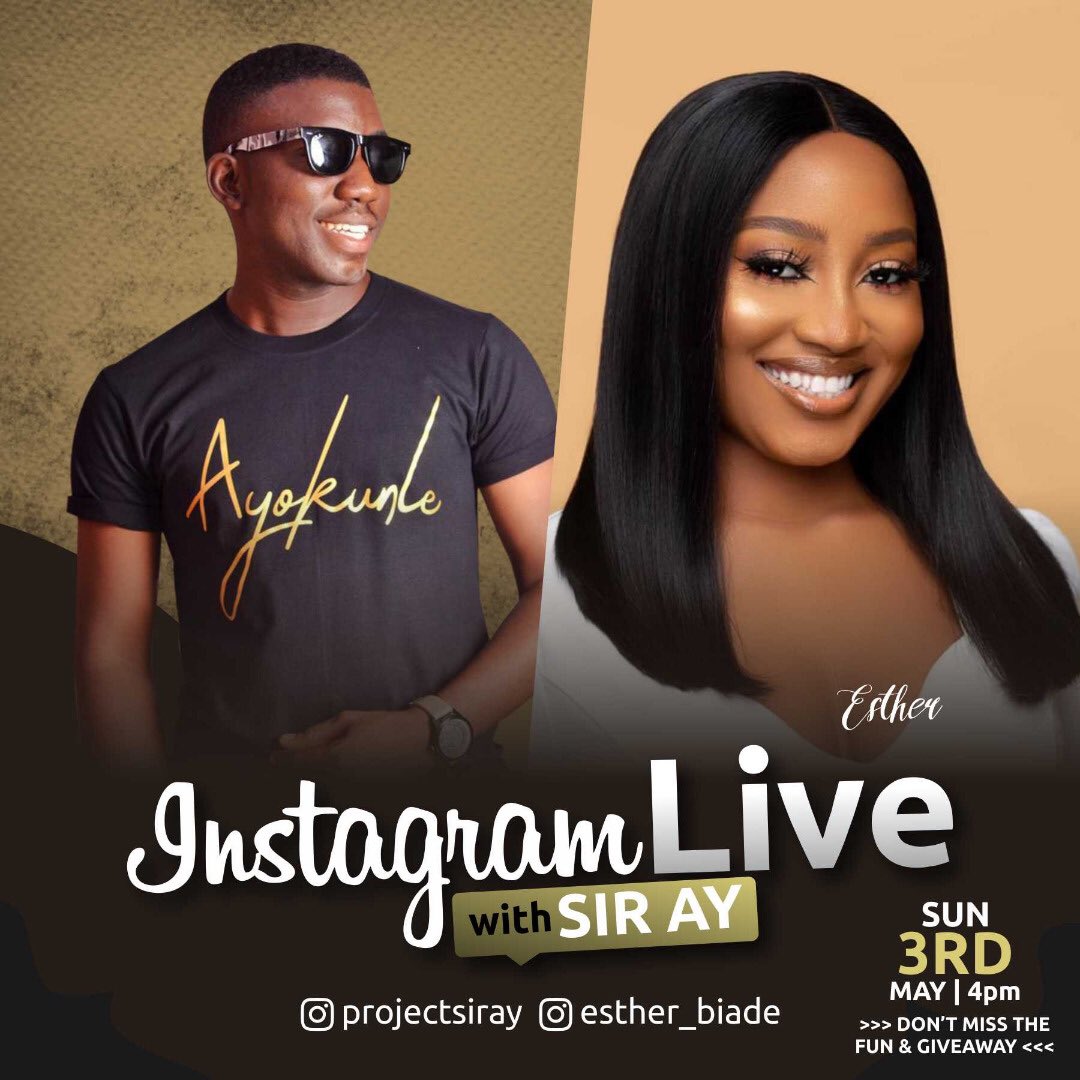 PROJECTSIRAY's tweet photo. Going Live On Instagram Tomorrow With @iivory_blue @Theradiobae @motaraaaa @esther_biade 

The Fun
The Cruise 
The Motivation
The Exposure 
The Giveaway 
💯💯💯💯💯💯💯💯💯💯 https://t.co/5eCnpLZEiY