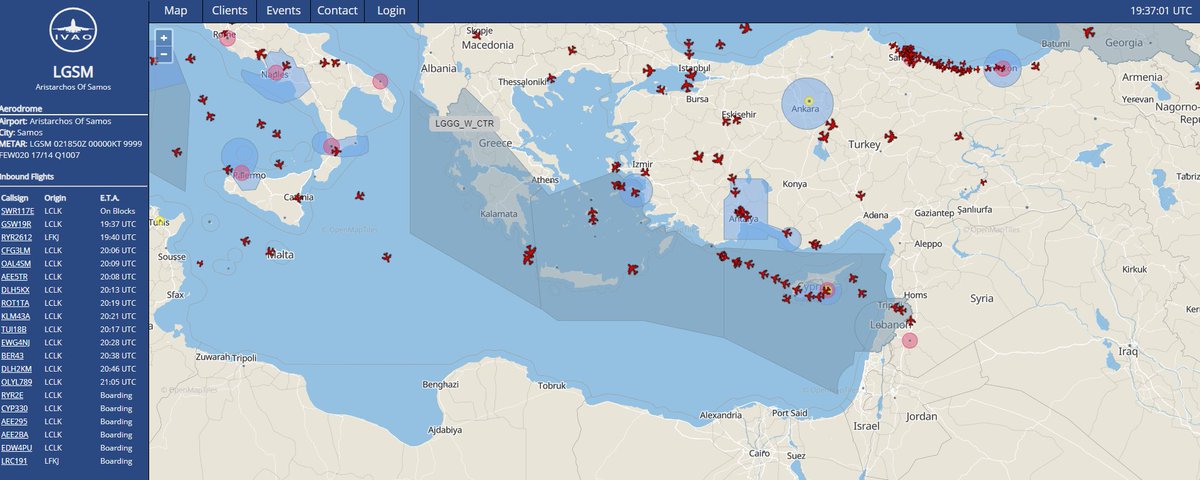 IVAO_GR's tweet photo. Βραδινή κίνηση στη Σάμο!!! https://t.co/iedqxN4ohp