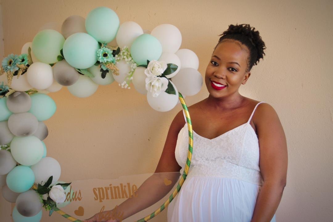 I looked like a dream 🥺🥰🤰🏽#VirtualBabyShower