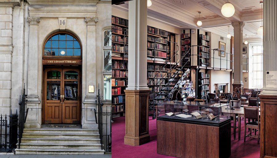 BookTasters's tweet photo. The London Library. Boasting rooms such as a Victorian Reading Room, a Time Room with 200-year-old original copies, more than one million books and periodicals in over 50 languages, you could definitely lose yourself in the literature. 🏛️🖤
#readingplaces #Libraries https://t.co/CbS5iRDm0H