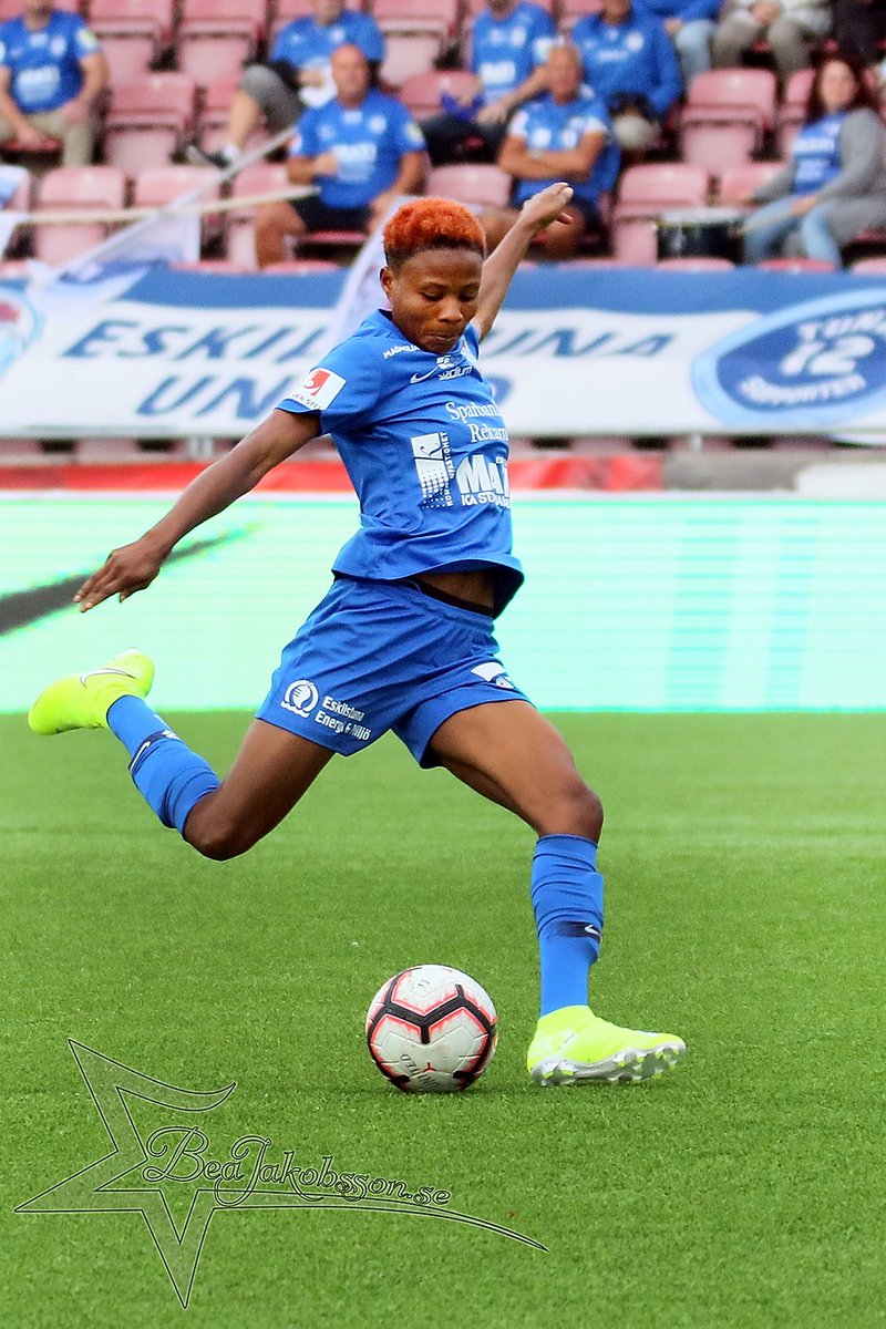 5.  @NGSuper_Falcons  @ayindecharity who is a Midfilder currently playing for a swedish Football club  @EskilstunUnited with shirt No 18 So far she has played for different clubs, starting in Nigeria from Youthfan Academy before moving to Nassarawa Amazons, ...... #ThecallwithObaby