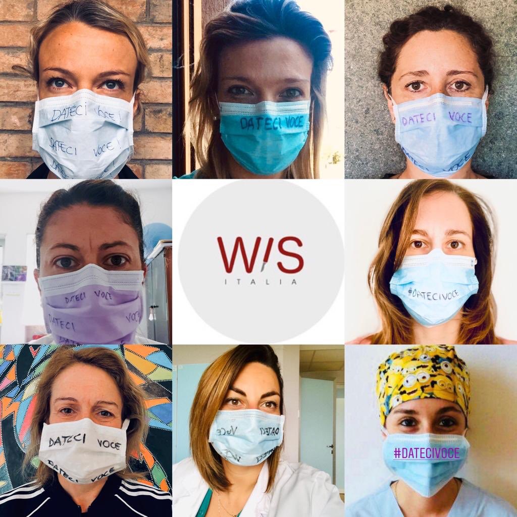 datecivoce's tweet photo. Grazie alle chiurghe di ⁦@wis_italia⁩ !!!

#datecivoce https://t.co/YLs5XQ0aqm