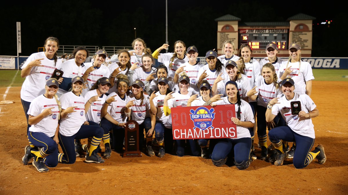 📝 | Month of May Marks Championship Time of Year for Chattanooga Softball

🏆 14 SoCon Tournament Titles
🏆 11 NCAA Regional Appearances
🏆 72 Postseason Wins

🔗 bit.ly/SBMay20

#GoldStandard | #GoMocs
