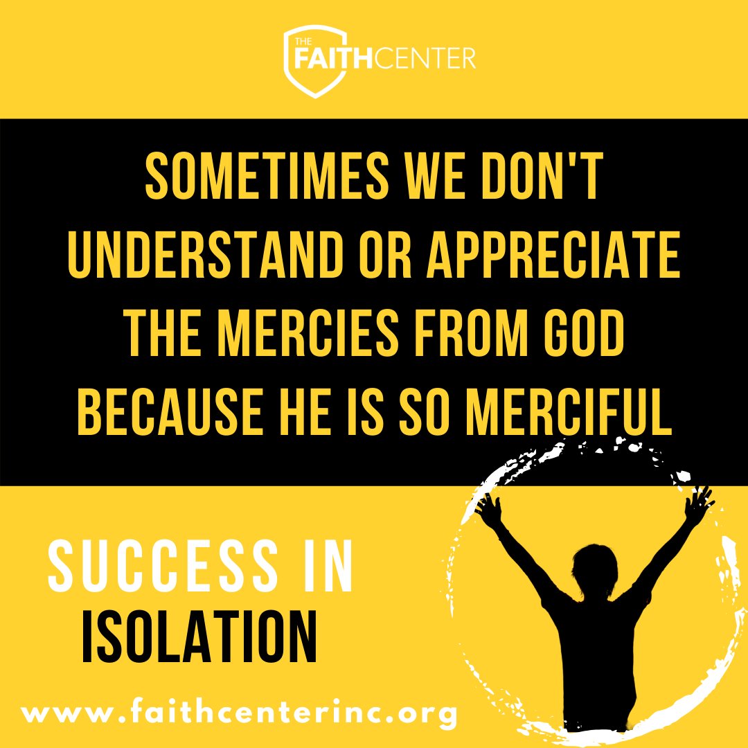 God, we take this moment to thank You for the mercy and grace that You continue to give us daily. Thank you for sending Your Son, Jesus Christ, to save us, even when we are so undeserving of being saved. #allin #bemore #tfceverywhere
