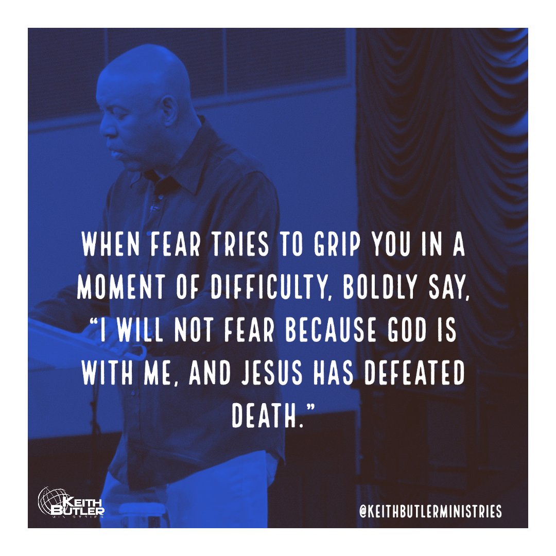 KeithaButler's tweet photo. Isaiah 35:4 - "say to those with fearful hearts, “Be strong, do not fear; your God will come, he will come with vengeance; with divine retribution he will come to save you.”
#kbm #keithbutler #keithbutlerministries #faith #trust #nofear #nofearhere #believe #receive #speak #act https://t.co/a6dsAvE4Q0