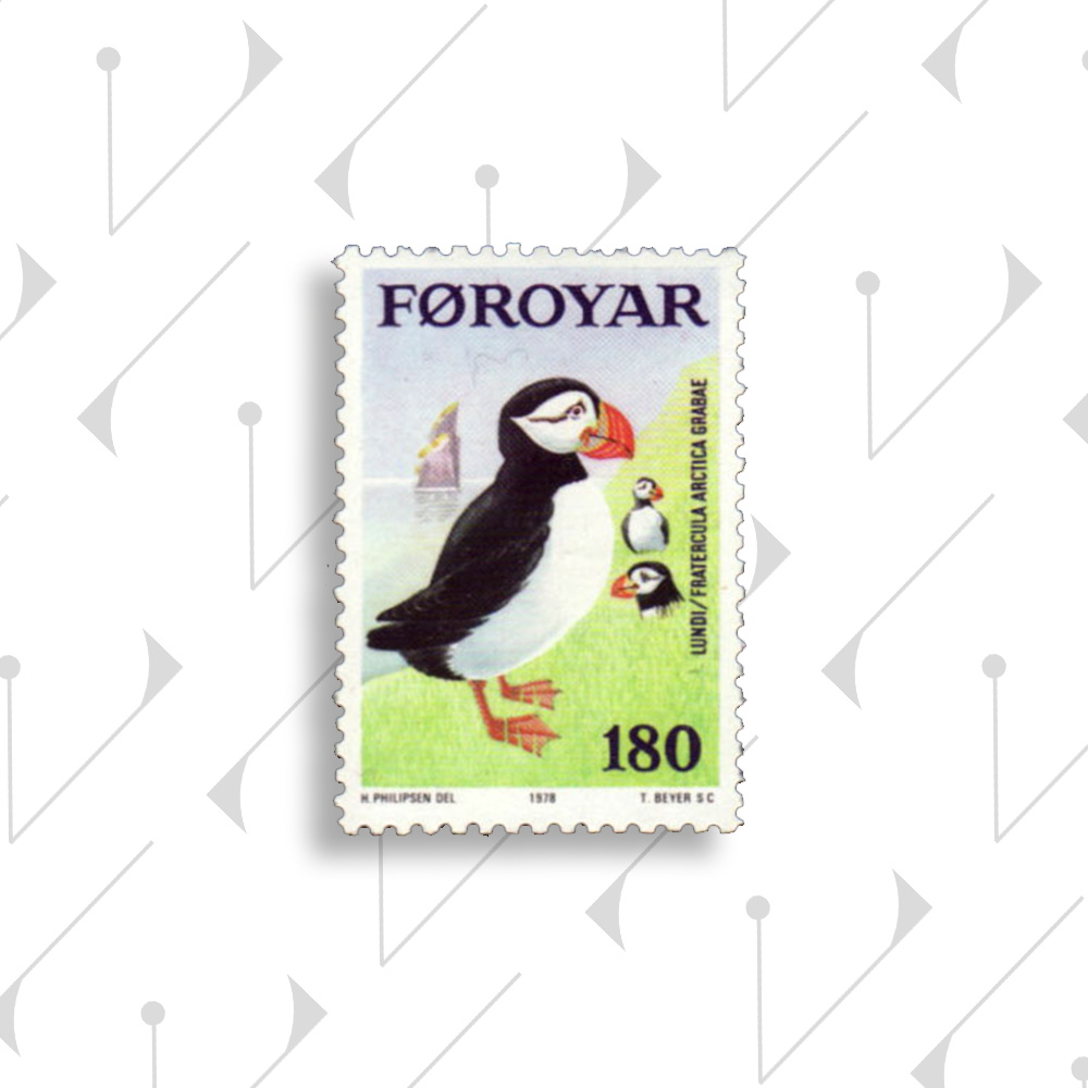 LettrezU's tweet photo. The answer is C, Faroe Island!

Atlantic puffin lives at the coasts of northern Europe south to northern France, the British Isles, the Faroe Islands, Iceland, Greenland, Norway and Atlantic Canada then south to Maine.

The stamp was circulated in 1978. #stayhome https://t.co/yV3MLQHiwn