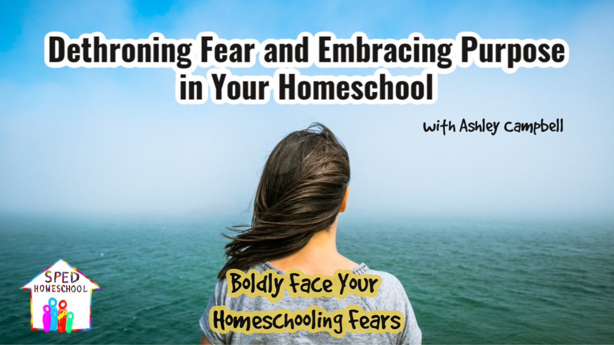 Instead of giving into anxious thoughts or fears about how “successful” your homeschooling efforts are, learn how to press into them for greater homeshooling outcomes. 

Watch on the #SPEDHomeschool #YouTube channel
youtu.be/yseHowCd2nQ

#facingfears #homeschoolmom #boldfaith