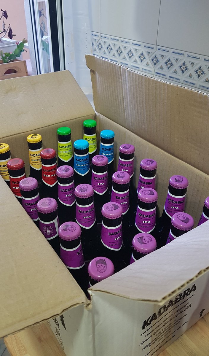 Con esto en la despensa, la cuarentena está siendo otra cosa... 🤤🤤
Gracias Javi, de <a href="/Kadabra_beer/">KADABRA Beer</a> por esto que me traje en la última visita a #LeónEsp y que me ayuda a sentir la tierra más cerca...
#CraftBeer #KadabraBeer