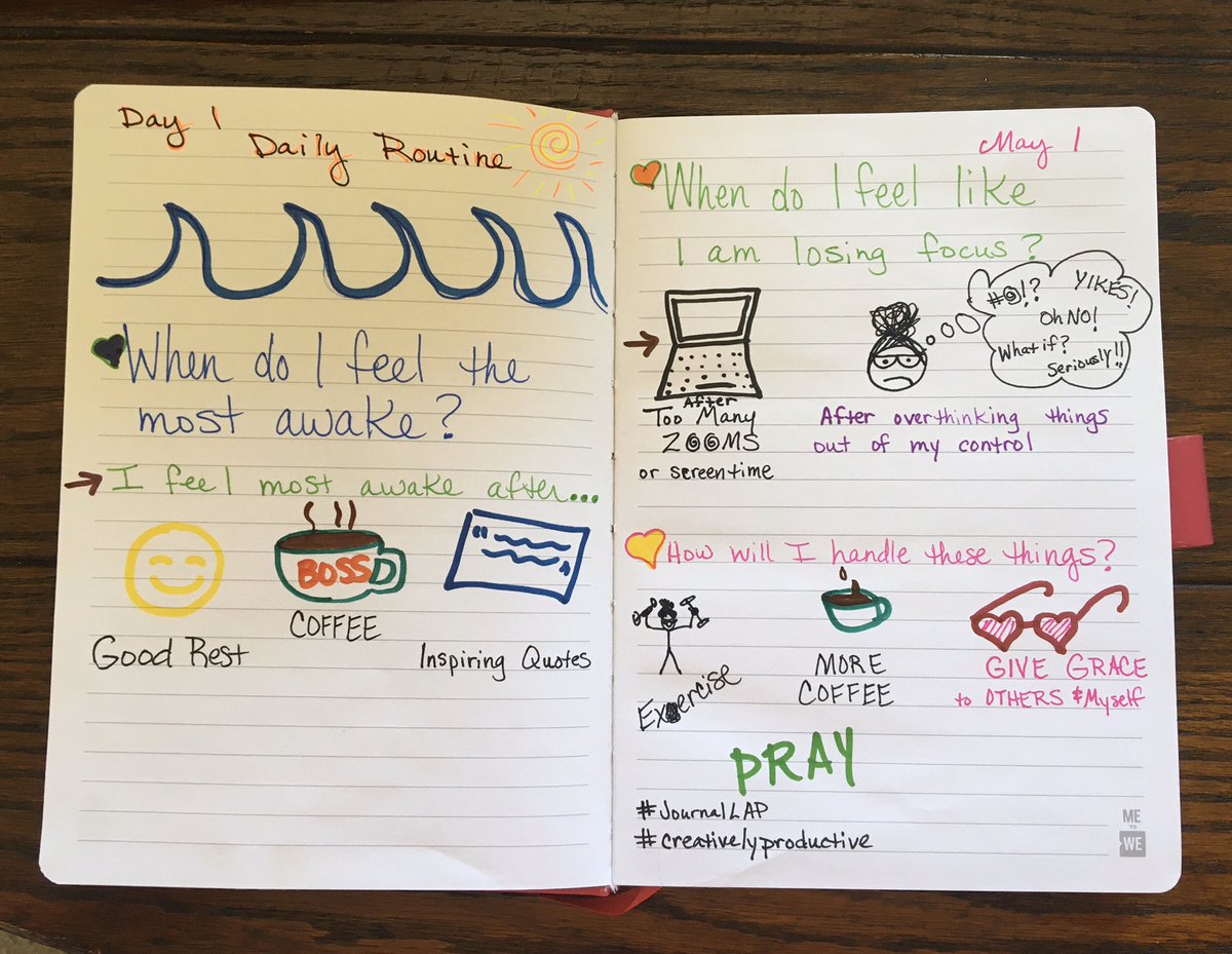 NadyaWilliamson's tweet image. Thank you @burgessdave &amp;amp; @TechChef4u for the journal challenge! I’m excited to see what comes from this intentional experience. #JournalLAP #CreativelyProductive