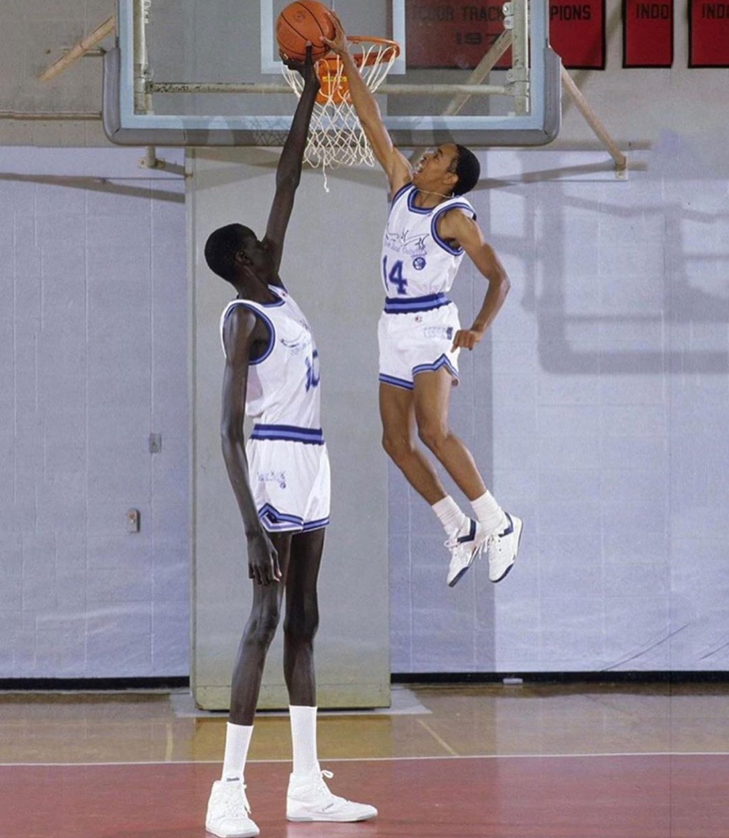 Arnoldo2121's tweet image. #ManuteBol &amp;amp; #SpudWebb