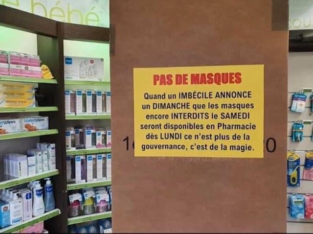 La réponse d’un pharmacien...