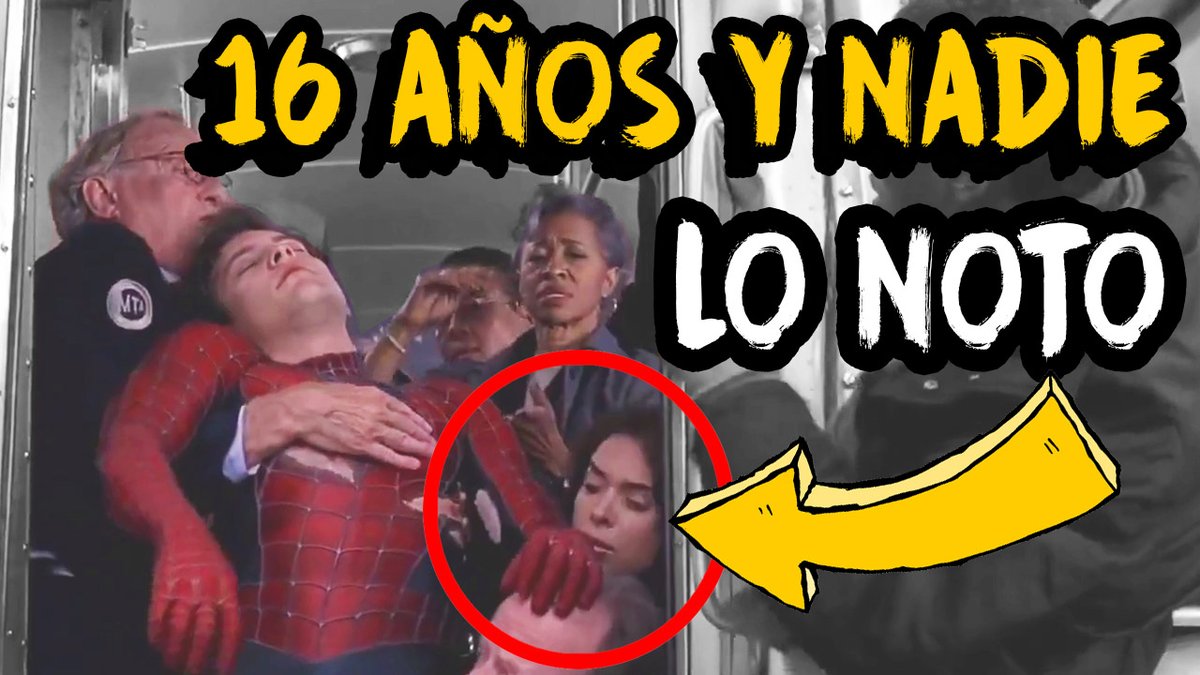 Jack_Incon's tweet image. SPIDER-MAN 2 / 40 Curiosidades y ERRORES encontrados en la película 16 AÑOS DESPUÉS #SpiderMan  #FelizSabado 

youtube.com/watch?v=HTwDr7…