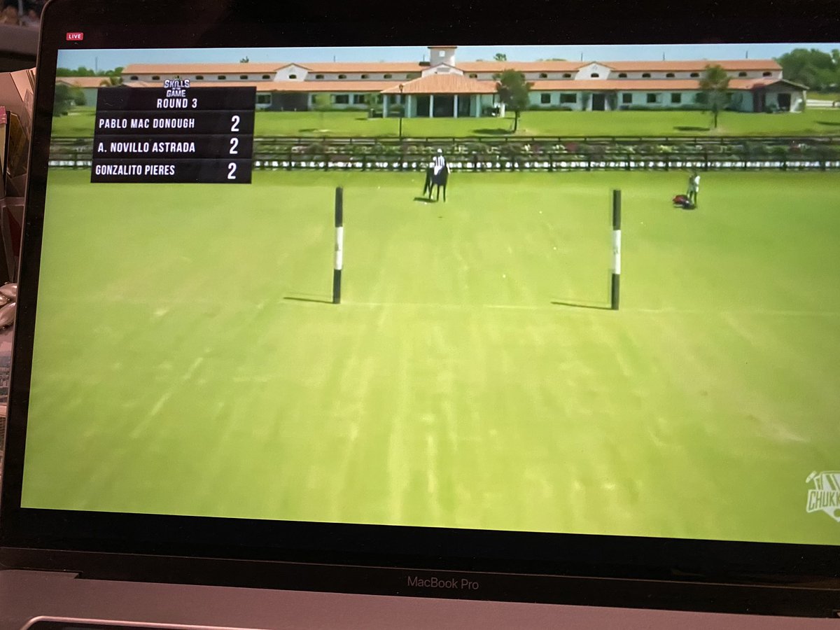 melissaganzi's tweet photo. Round 3 #SkillsoftheGame is on now @ChukkerTV #livepolo 🐎🐎🐎 @SantaRitaPolo https://t.co/nHePVsbwUg