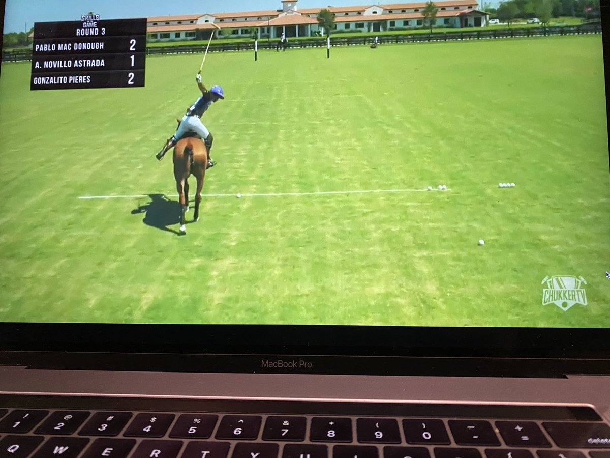 melissaganzi's tweet photo. Round 3 #SkillsoftheGame is on now @ChukkerTV #livepolo 🐎🐎🐎 @SantaRitaPolo https://t.co/nHePVsbwUg