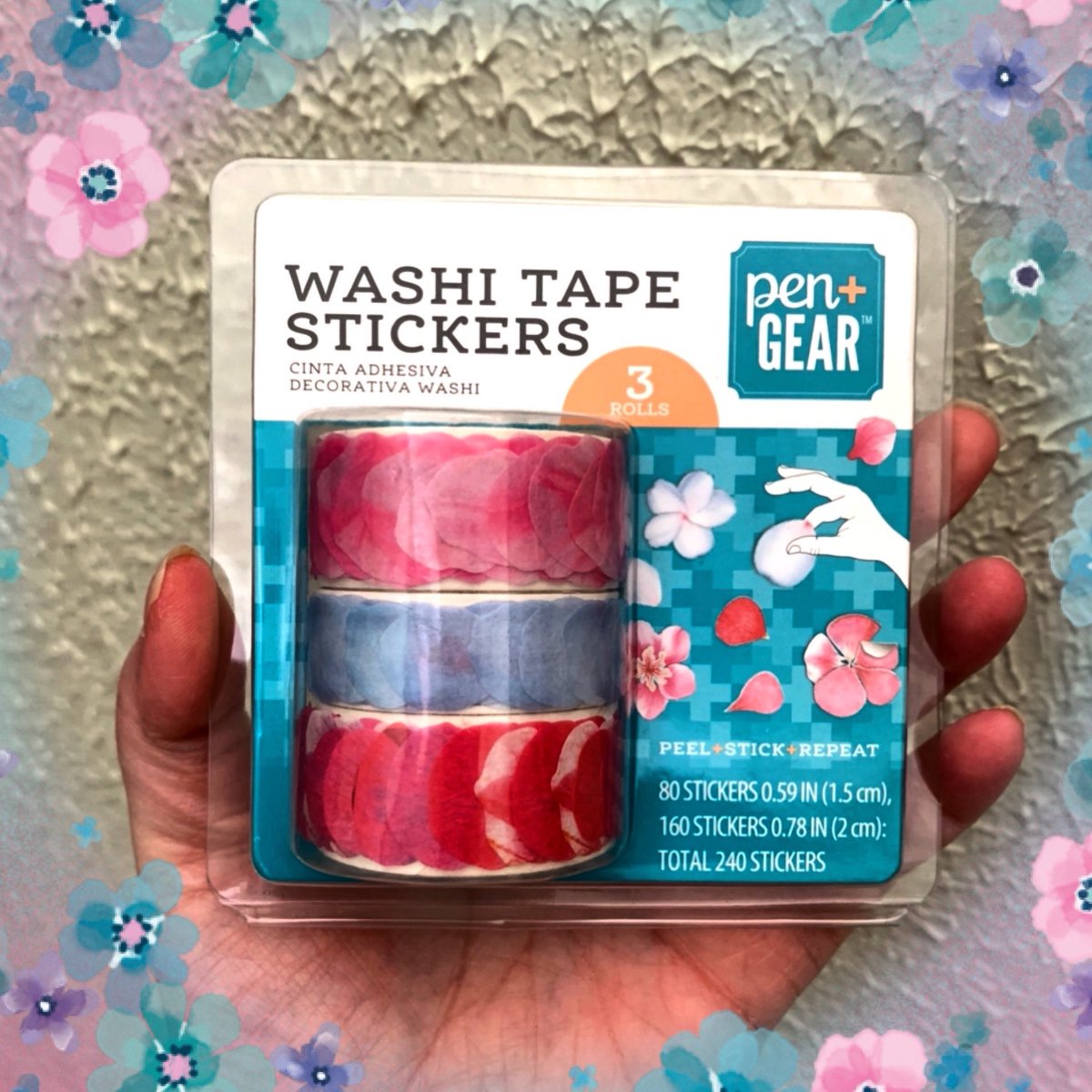 bonbonsandbooks's tweet photo. My new #washitape from @walmart #walmartfinds ππ
.
.
.
.
#ilovewashitape #washitapeaddict #penpalstuff #myhobbies #bonbonsandbooks ππ#cutewashitape #barginshopper #bonbonsandbooks https://t.co/N5Bhbp0ICT