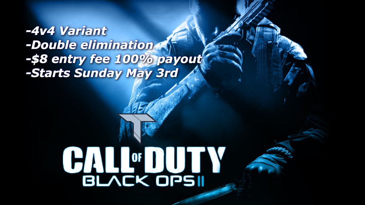 TempZ_Tourneys's tweet photo. Here it is our comeback TB Tourney!!
-4v4 Variant 
-Double Elimination
-$8 entry fee 100% payout 
-Starts Sunday May 3rd 6:00 EST!!
-Matches will be casted!
DM to sign up! Or if you have any questions!
We have 1 team already entered!!!!
#TempZTourneys https://t.co/EHy02gOOqK