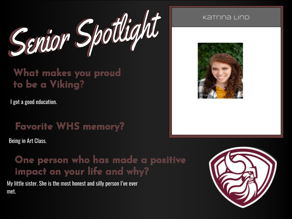 Senior spotlights continued...#thevikelife