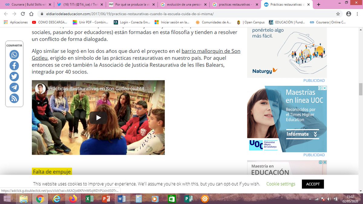 Titi_ice's tweet photo. #practicasrestaurativasEcuador  
Una de las estrategias que se deberían implementar en las instituciones educativas en donde se detectan conflictos son las “prácticas restaurativas”. https://t.co/DYK5xZkFoG https://t.co/R5qFHZaxX2
