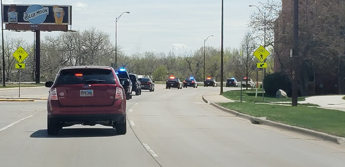 RapidCityPD's tweet photo. It's a somber day around the RCPD as we said goodbye to our longest serving police K9, Jackson. He hasn't been feeling well lately, but we made sure he got the full sendoff to his last vet appointment.

Though we're sad, we know you're chasing bad guys in a better place now. https://t.co/rKSLkn4aHp