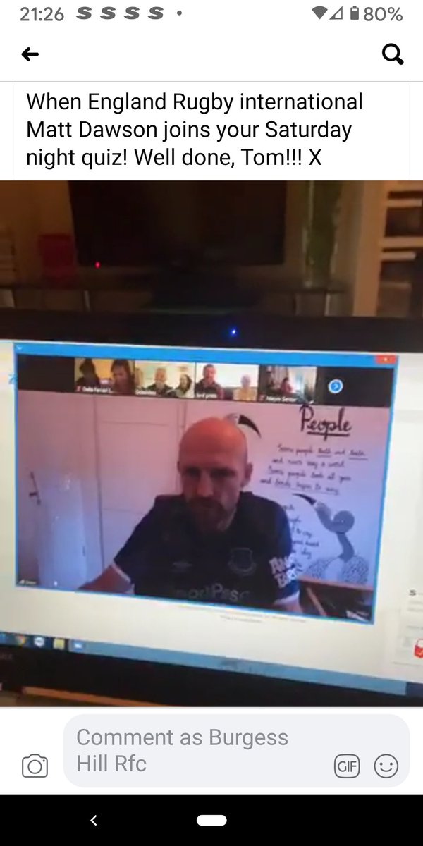 BurgessHillRFC's tweet photo. I bloody love our Saturday night Quarantine Quiz.  Extra special tonight with  @matt9dawson opening the quiz and "Freddie Mercury" from one of the world's leading  tribute acts running a round on ""Queens" @KillerQueenUK. Huge shout out to @tomhylands the quiz master. https://t.co/hAHV0w8oD6