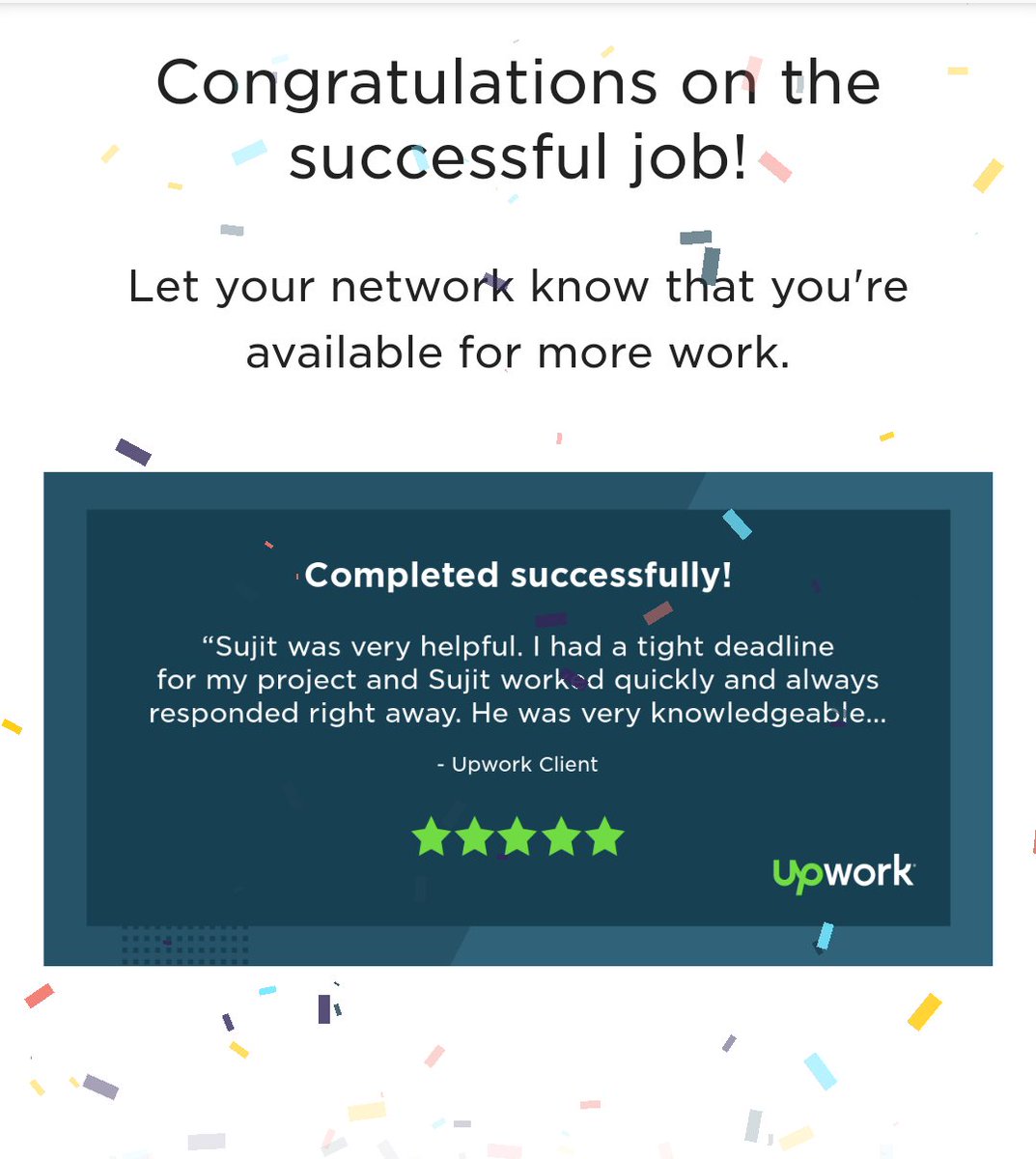 engsujitkrishna's tweet photo. Another project done successfully. Thanks @Upwork
See what my clients say.
https://t.co/UtL3k6D5Z1
#divi #divithemeexpert #wordpressthemes #wordpressthemes #elementor #wordpresswebsite #websitecreation #webdesigns #responsive #workfromhome https://t.co/iDCwuw5NXt