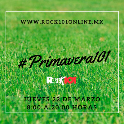 r101ck's tweet photo. Disfruta de esta tarde de sábado de primavera con el #OnDemand Especial de #Primavera101 en #Rock101.
https://t.co/UuPXY9ym7C https://t.co/9ELtMcFvBP