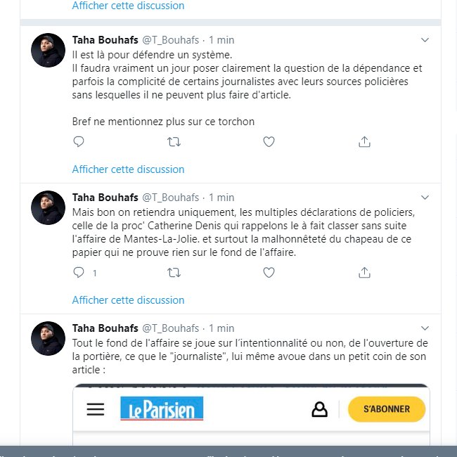 Polemique Victor On Twitter Villeneuve La Garenne Aye Pris A Nouveau La Main Dans Le Sac De La Manipulation Le Mythomane Indigeniste Taha Bouhafs Se Debat Et S Enfonce Ps Peu De Fautes Il S Es Fait Aider