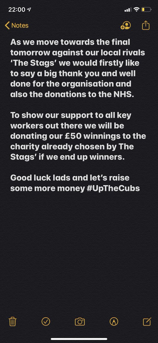 The Cubs 7's tweet media