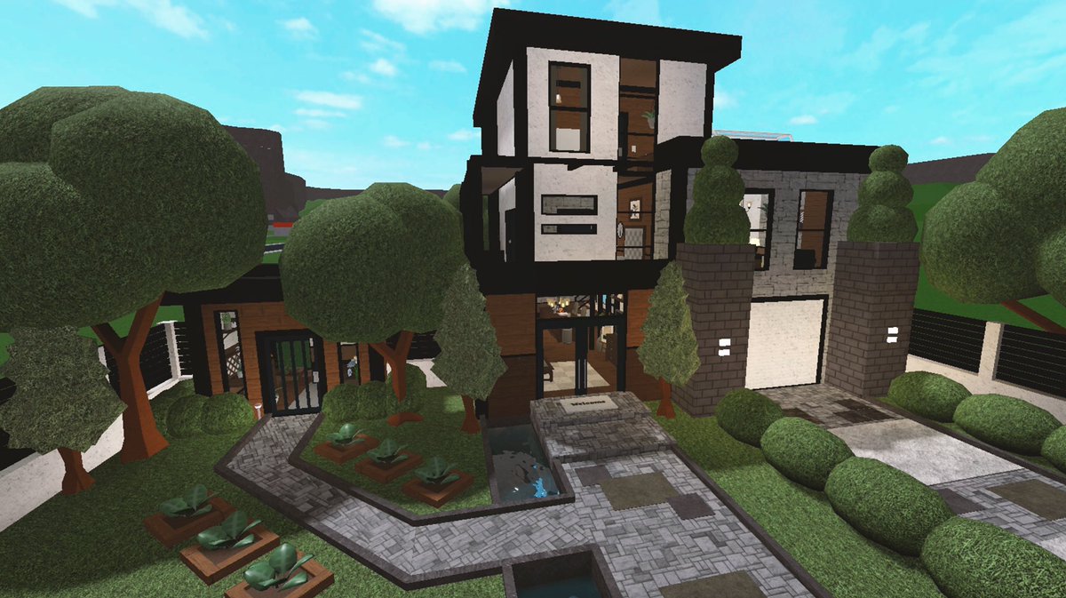 Rich Roblox Mansion Bloxburg