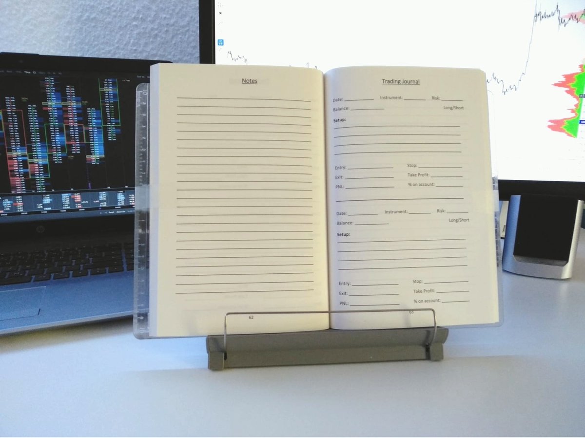 TradingJournalC's tweet photo. Trading Journal is necessary for every professional trader.

Analyse your data &amp; find and improve your edge with us!

Get yourself a copy on Amazon:
https://t.co/7EU1OBa7dM https://t.co/t59LF1luJL