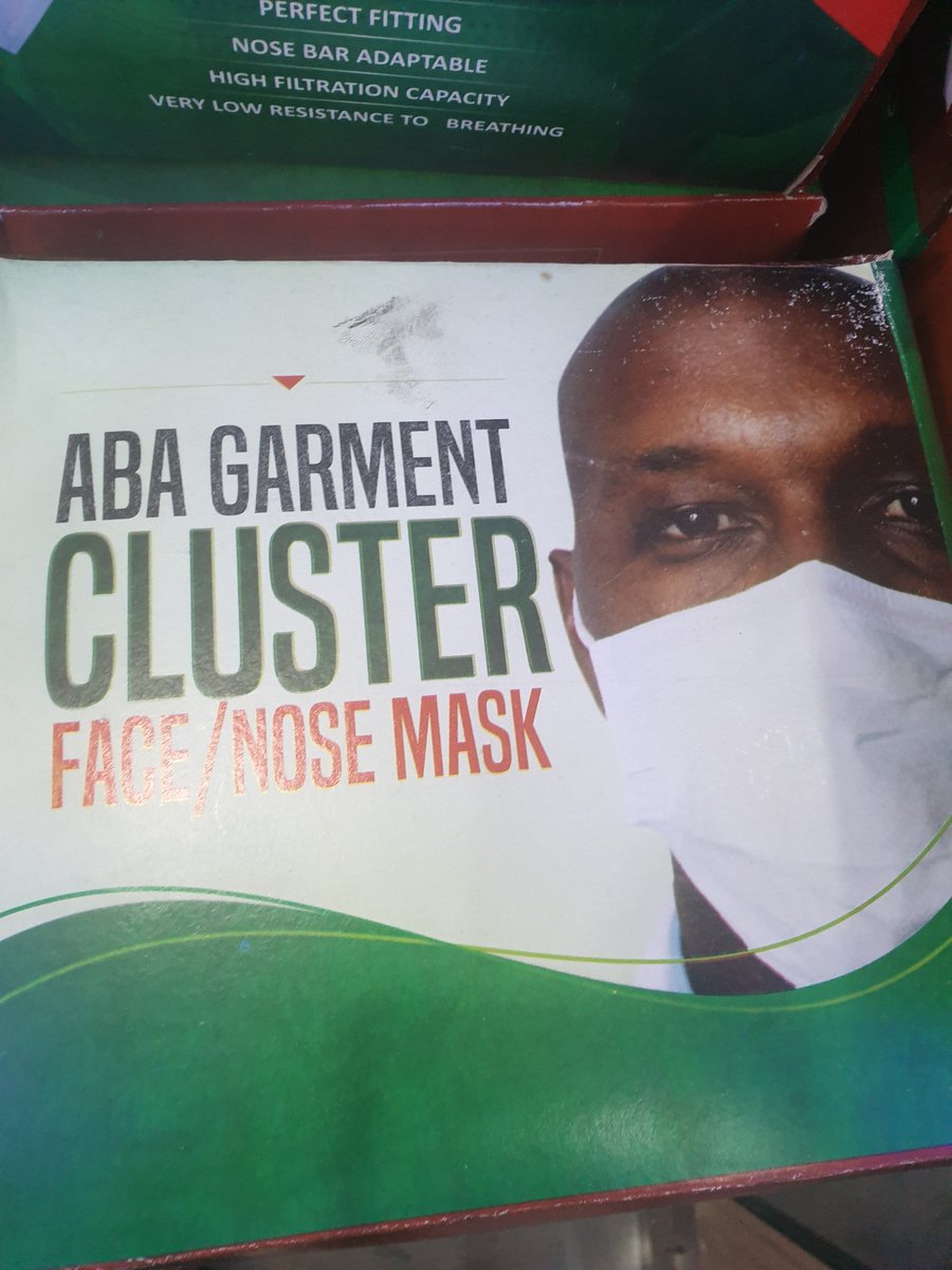AfricaFactsZone's tweet photo. A factory in Aba, Abia State, Nigeria produces 20,000 face masks daily. It has sold and distributed over 1 million face masks. https://t.co/5ZX5XSUTrD