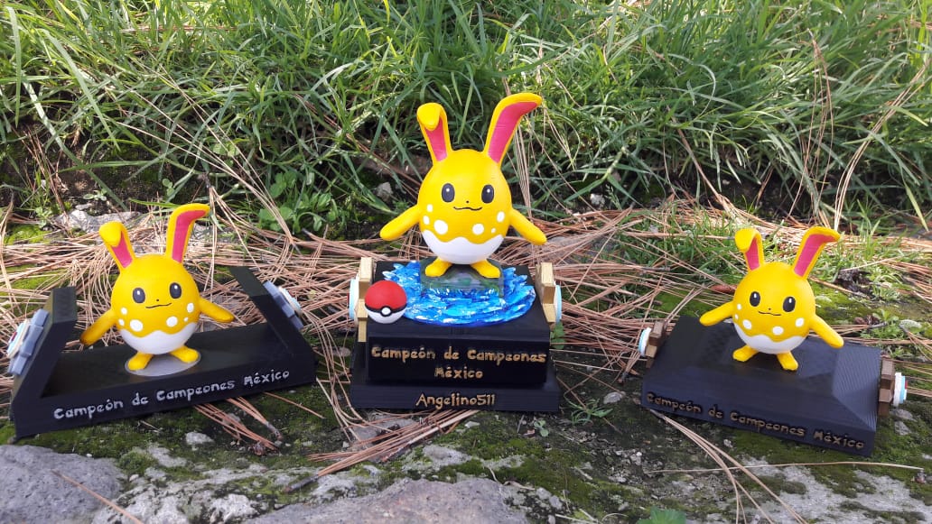 Ezcaner3's tweet photo. Gracias a  #TSRMéxico por confiarnos la fabricacion de sus trofeos.

Felicidades a @Angelino511 por la victoria, a @SpenxTz y @YorcH_TkD
Por el segundo y tercer lugar.

Pronto haremos el envio directo a los ganadores

#pokemongo #pokemongopvp #impresion3d #3Dprinted https://t.co/ktvPnrVY6f