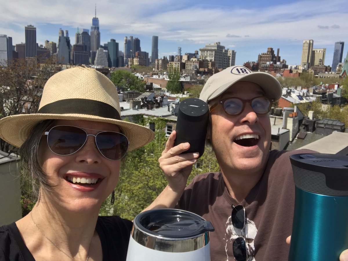 cnewvine's tweet photo. We are #jazzfestinginplace in Brooklyn on a sunny Saturday. Thanks @wwoz_neworleans and @Jazznheritage!
#jazzfest #jazzfestinplace #fauxdodo https://t.co/QK6f0qDdUN