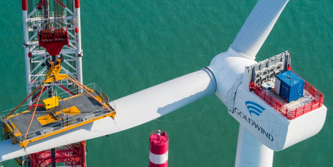Çin’in ilk 8 MW offshore rüzgar türbini kurulumu tamamlandı dlvr.it/RVv3kS