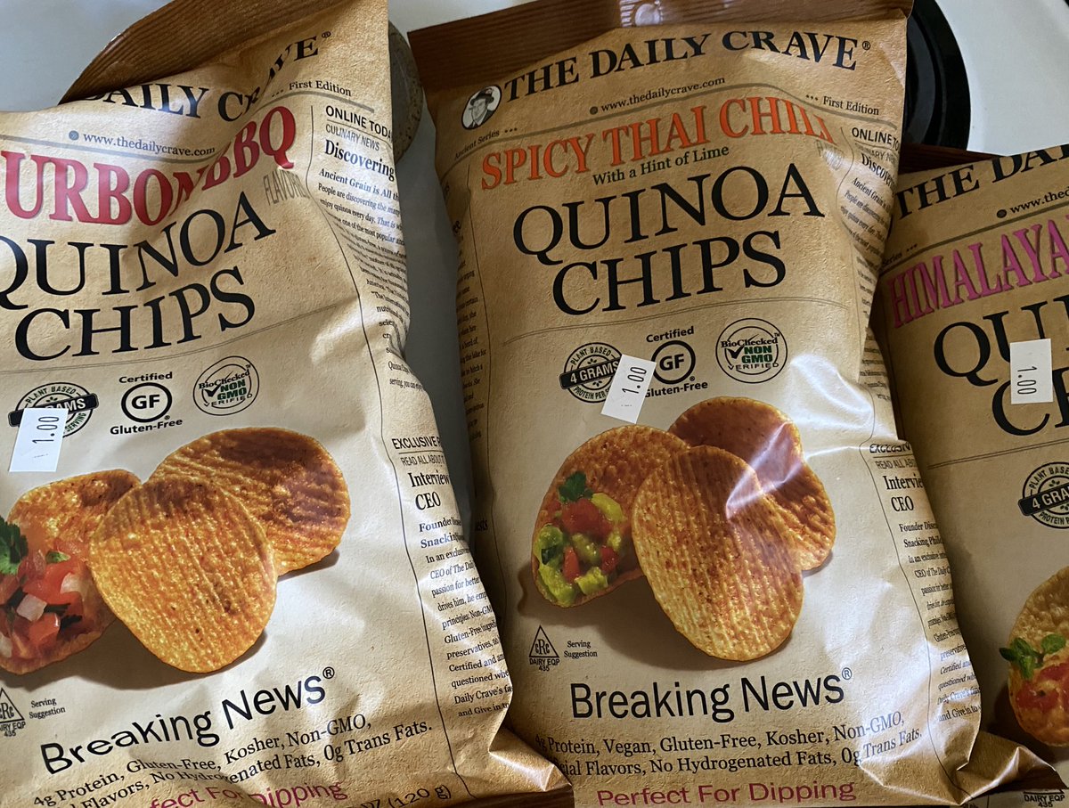 And now, for the most on brand snack ever — Times-Union food writer extraordinaire <a href="/JaxRunner/">Caron S</a> found me BREAKING NEWS NEWSPAPER THEMED CHIPS 📰