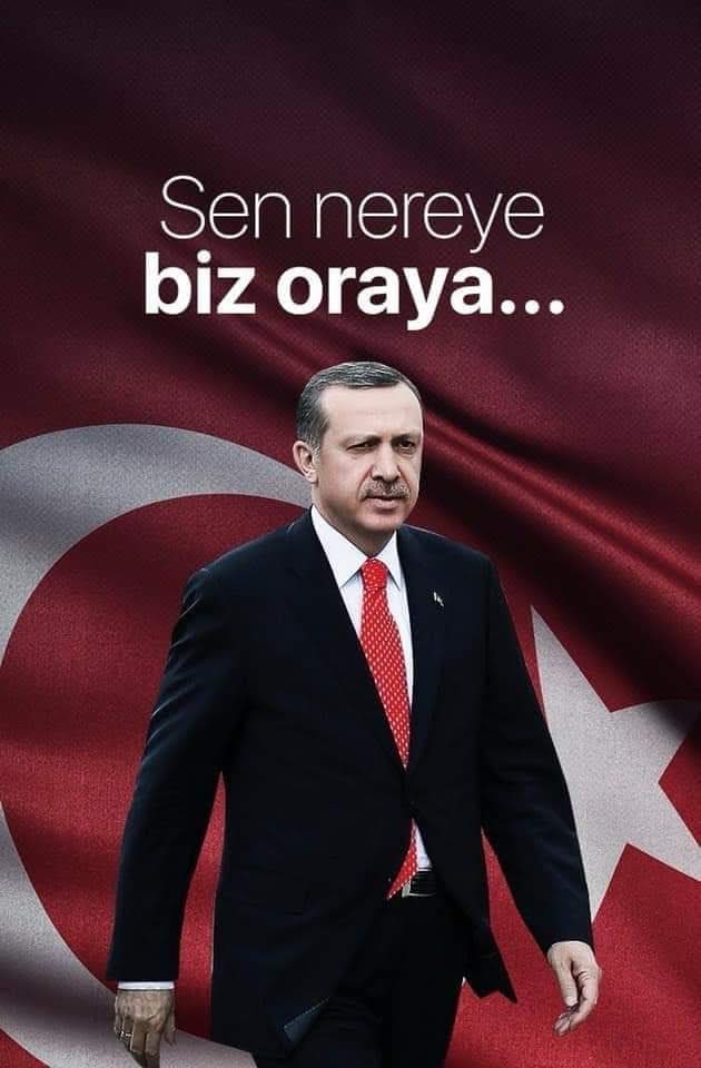 @tgrthabertv Biz ölümüne ölümüne dedik
#BuYoldanDönmeyeceğiz
REİS
#RTEKırmızıÇizgimiz