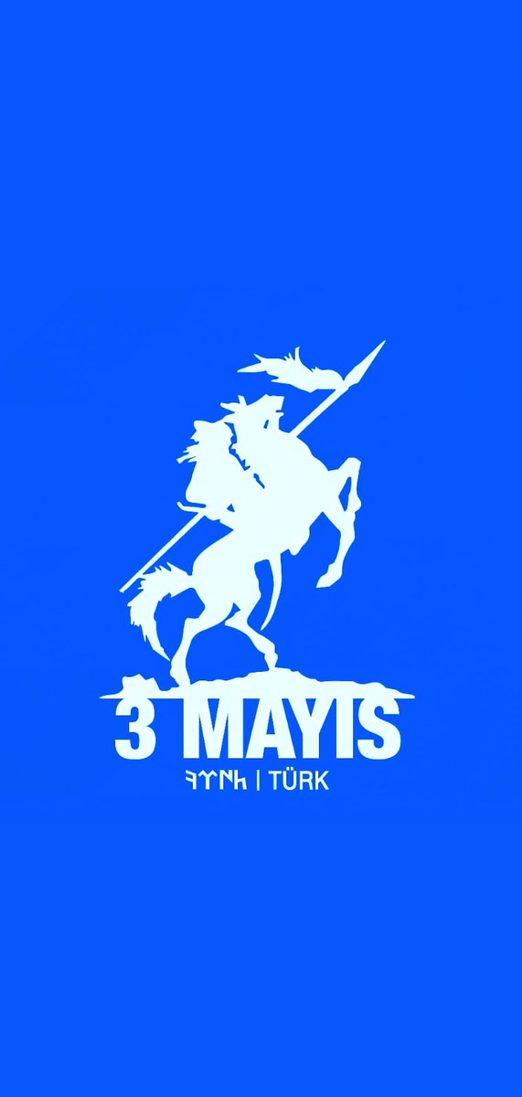 'NE MUTLU TÜRK'ÜM DİYENE'..
#3mayıs #türkçülükbayramı