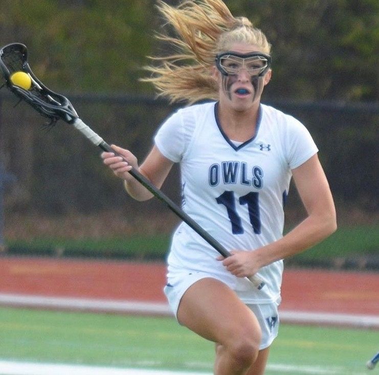 WestfieldOwls's tweet photo. Just one year ago today, Westfield State got three goals from senior Syd Lambert as the #3 seed Owls posted a 14-8 win over #3 Bridgewater in the MASCAC semifinals #RoadToATitle https://t.co/jKjyyEHqdL