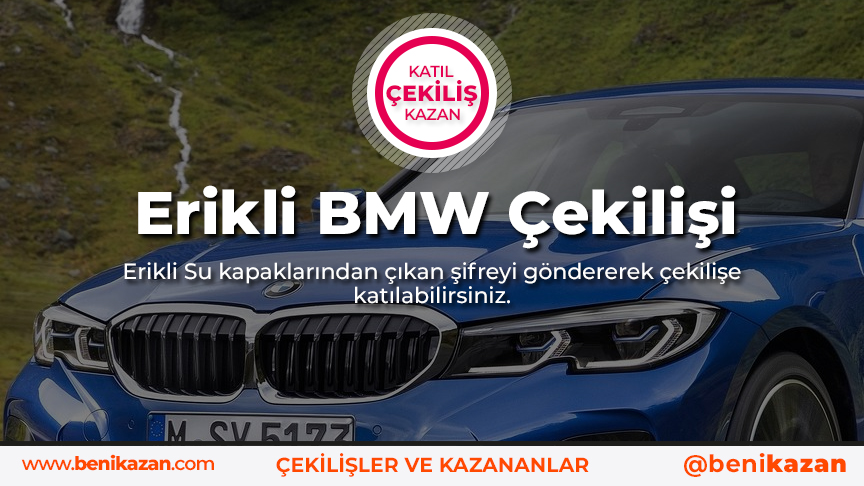 benikazan on twitter erikli cekilisi 4 kisi 2020 model bmw 3 20 m sport 20 kisi apple iphone 11 40 kisi apple airpods kazanacak cekilise katilmak icin https t co k3s6ojs8om survivor2020 https t co wtzfhiac1t