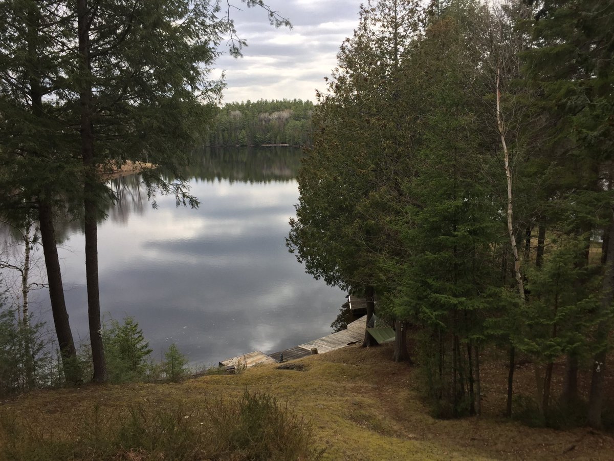 Calm before the storm cottage lakefront #lake