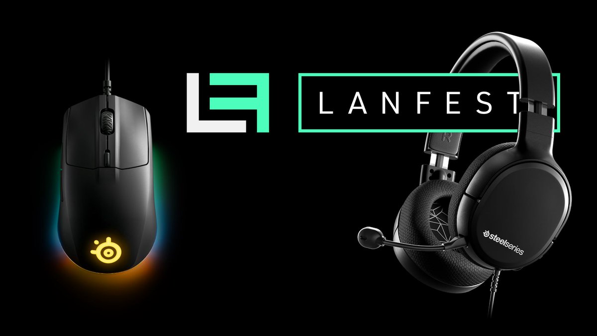 LANFESTgames's tweet photo. 💥 Giveaway TIme 💥

What you will win:
- Steel Series Gaming Mouse
- Steel Series Gaming Headphones

To Qualify:
- Follow @JoinLANFest
- Follow @SteelSeries
- LIKE and RETWEET this post

#AIMagainstCOVID19 #LANFEST #R6Siege #R6S #GamersFightingCovid19 https://t.co/JlsGvGKv2I